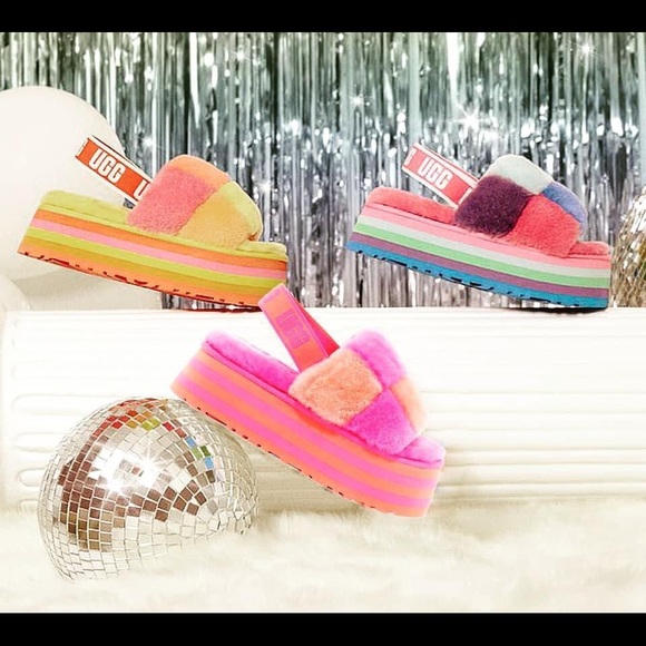 🛍🎁 UGG Women's Disco Checker Slide 🥰 - Picture 5 of 11